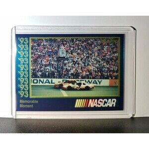 Memorable Moment 1993 Maxx Premier Plus Racing #13 NASCAR Card